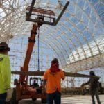 Erection Crane Biosphere 2